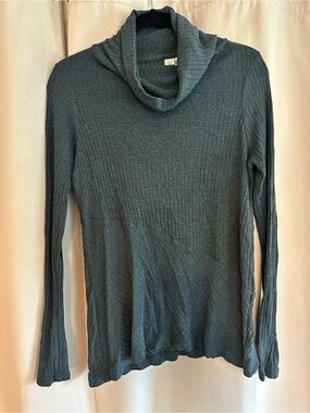 Aventura Ribbed Cowl Neck Lightweight Sweater